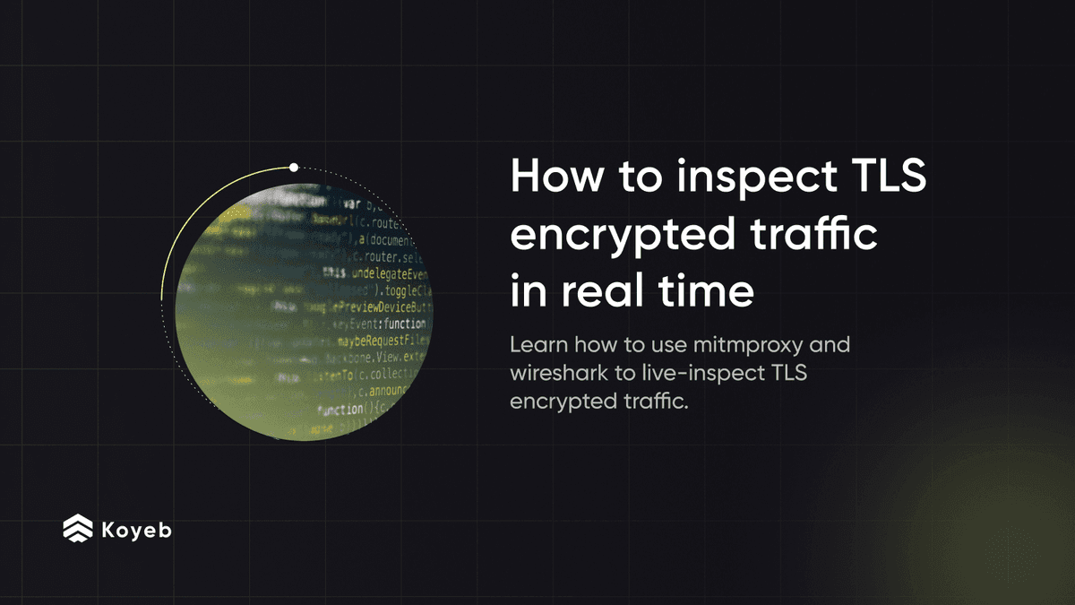 Inspect TLS encrypted traffic using mitmproxy and wireshark